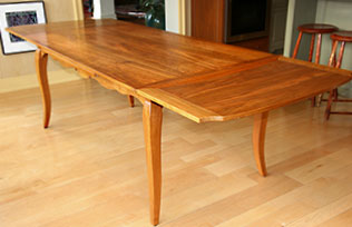 Dutch Pullout Extension Table - Max open