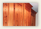 Long Leaf Antique Heart Pine Doors and Built-ins
