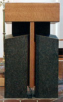 Jerusalem Evangelical Lutheran - Altar detail