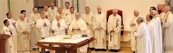 Our Mother of Confidence - Altar in use