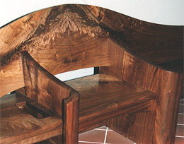 Saint Elizabeth Ann Seton - Presider's Bench detail