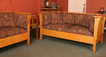 Macchia Love Seat and Couch - Over view