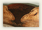 Macchia End Matched Live Edge bed